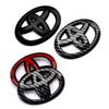 1PCS ABS Toyota Logo Car Emblem Steering Wheel Sticker For Toyota Hilux Prius Avensis Auris Verso Corolla Camry Auto Accessories