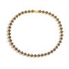 Fashion Design Luxury Jewelry 18K Gold Colorful Zircon Four Leaf Clover Bracelet Necklace Jewelry Luxury  Four Leaf Clover Set