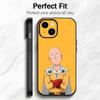 Epic Humorous Japanese Anime O-One Punch Man Phone Case Phone Case Soft Packaging Lightweight For iPhone17 16 15 14 13ProMax