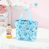 Oxford Cloth Lightweight Lunch Bag With Kuromi Labubu Print Design For Office Use And Outdoor Storage