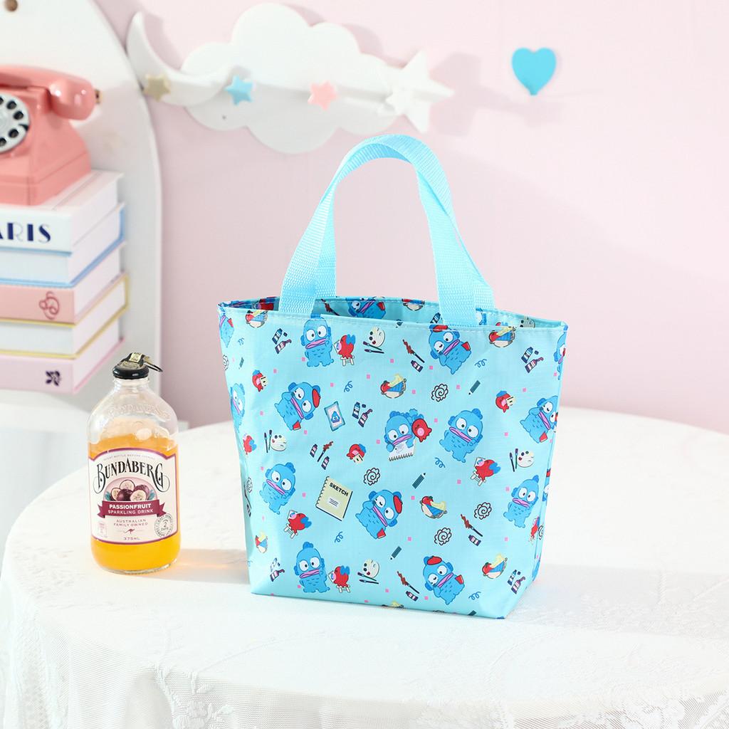 

Oxford Cloth Lightweight Lunch Bag With Kuromi Labubu Print Design For Office Use And Outdoor Storage Style 1