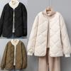 Chaqueta acolchada de algodón ligera Chaqueta acolchada de algodón para mujer Otoño e invierno Chaqueta acolchada de algodón Chaquetas de abrigo acolchadas sueltas de moda Ropa de abrigo