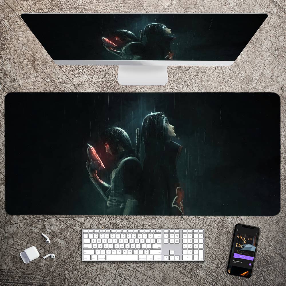 Naruto Aakatsuki Xxl Mouse Pad Gamer Computer Mousepad Tablet Keyboard Gaming Accessories