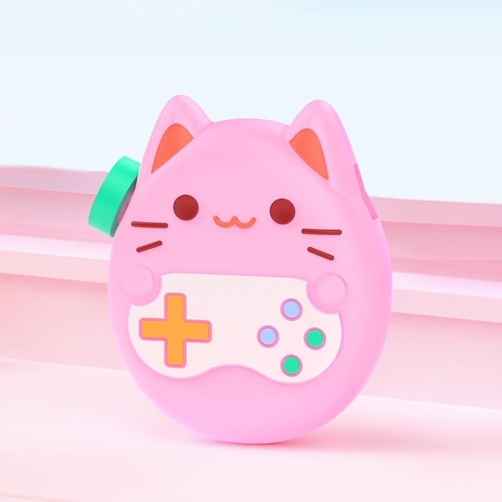 Soft Liquid Silicone Case Cover for Tamagotchi Paradise Electronic Pet Game Full Body Protective Sleeve Shell with Lanyard