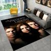 Covor The Vampire Diaries Damon Salvatore pentru Dormitor Sufragerie Canapea Cameră de Joacă Preș Decor Acasă, Covor pentru Zona Copiilor Antiderapant