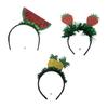 Fascia Colorata a Tema Frutta Hawaiana Fascia per Capelli Cosplay per Festival Musicali Estivi e Vacanze al Mare Decorazioni di Halloween