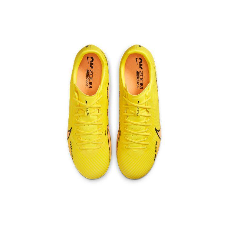 Nike Air Zoom Vapor 15 Mercurial Assassin 15 Academy Low AG Men Football Shoes Yellow Pink DJ5630-780