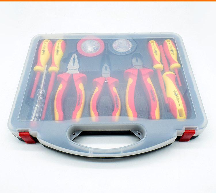 AIWEIBO 1000V Insulated Electrician Tool Set: Needle Nose Pliers, Diagonal Cutting Pliers, Screwdriver.