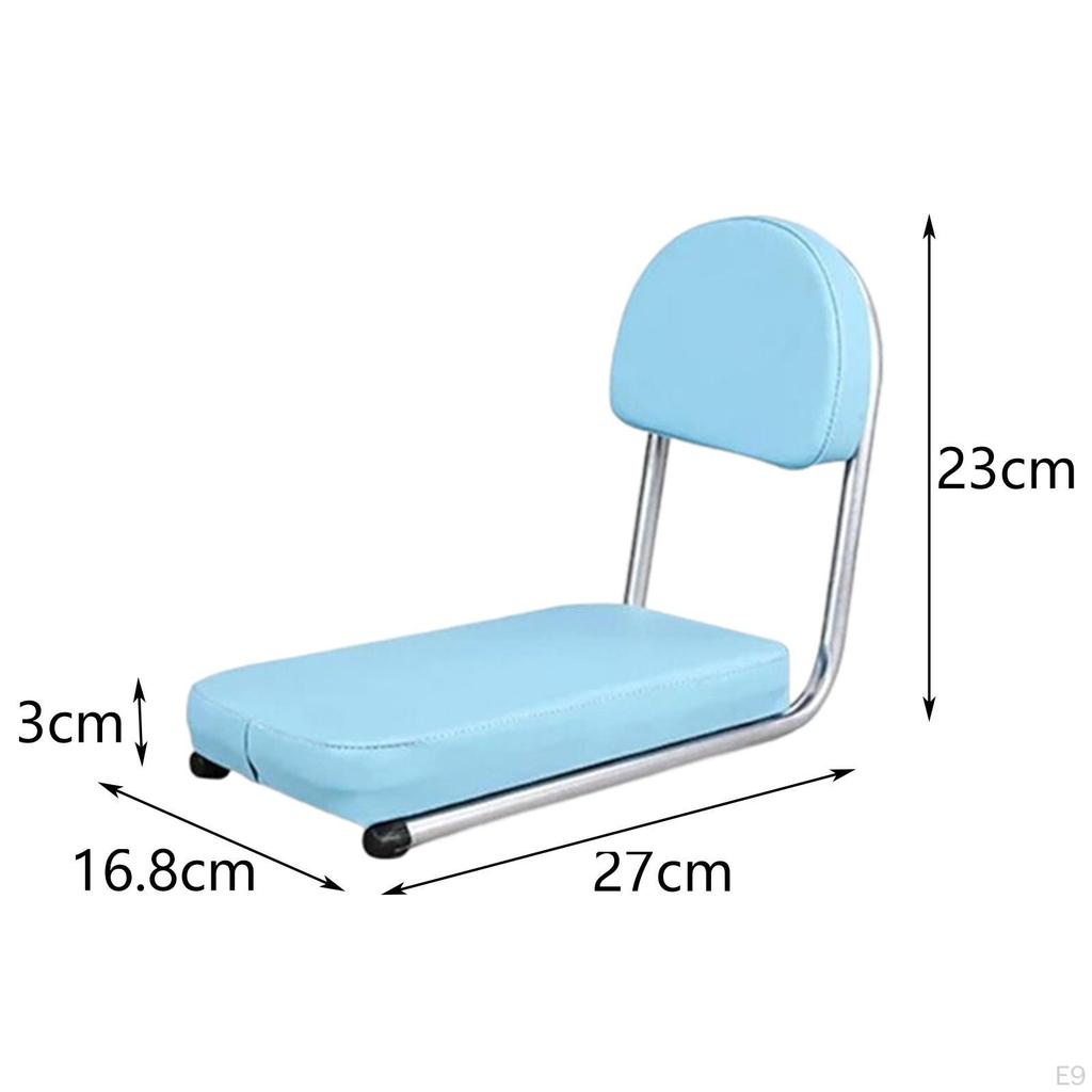 Rear Seat, with Backrest Saddle Thickening Back Cushion Soft Pad for Cycling Accessories Accessory