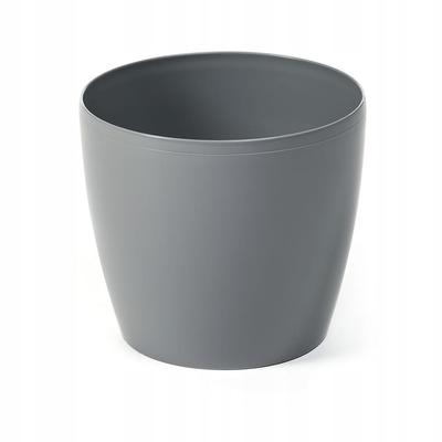 Flowerpot with Plastic Cover, Gray, 15.5 Cm, Magnolia