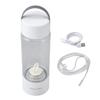 Hydrogen Water Bottle 380ml 1500ppb PCTG 5V Clear Portable Ion Membrane Hydrogen Rich Water Generator Cup for Home