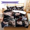 Custom Name Stray Kids Mystery Bedding,Quilt Set Quilt Cover Pillowcase Home Birthday Gift (1 * duvet cover + 2 * pillowcase, without core)