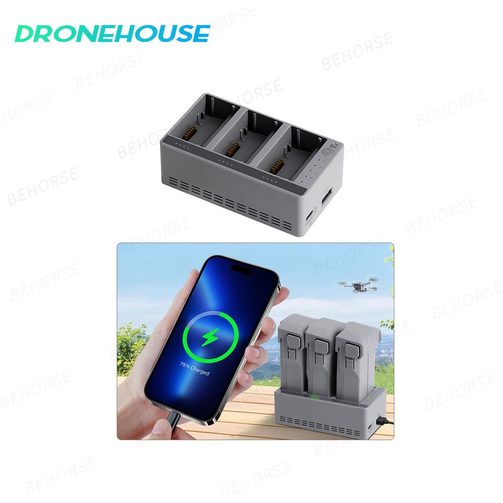 Battery Charger For DJI Mini 5 Pro 100W Fast Charging Manager For DJI Mini 5 Pro/Mini 4 Pro/Mini 3 Pro/Mini 3 Drone Accessories