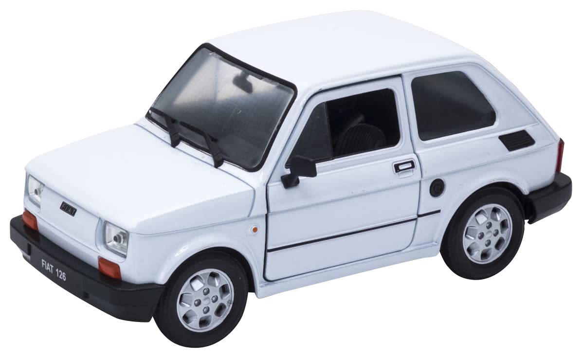 

Kyosyo WELLY Fiat 126 White Finished Product 1/24