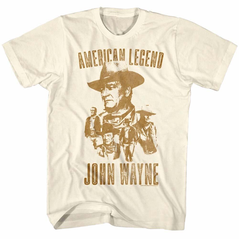 John Wayne American Legend Collage Men T Shirt M