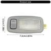 LED Interior Vanity Lamps Easy To Install Sun Visors Vanity Mirror Lights Vehicle Makeup Mirror Light for ix25 ix35 kx5