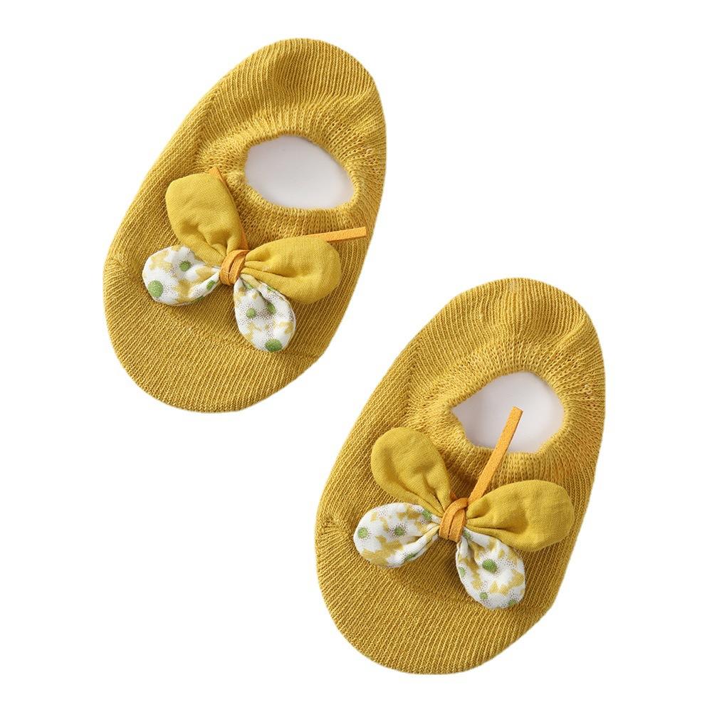 New Little Flower Butterfly Baby Socks Spanish English Style Baby Socks INS Princess Socks Boat Socks Floor Socks