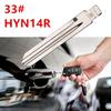33# Folding Key Blank Flip Remote HYN14R For Vehicles Enhancing Security With Precise Cutting And Metal Construction