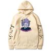 2023 Autumn-Winter Anime Fashion Unisex Hooded Pullover Sweatshirt - Cartoon Style, Plus Size