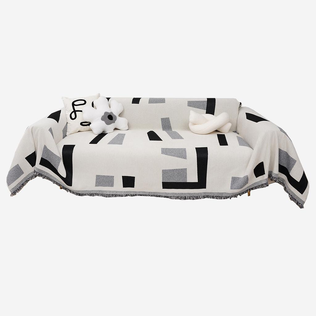 New Modern Simple Sofa Towel for All Seasons, Anti-cat Scratch Full Blanket Sofa Cover, Anti-slip Cover Towel