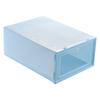 Household Thicken Transparent Stackable Shoe Box Dustproof Shoes Storage Box Organizer CaseBlue