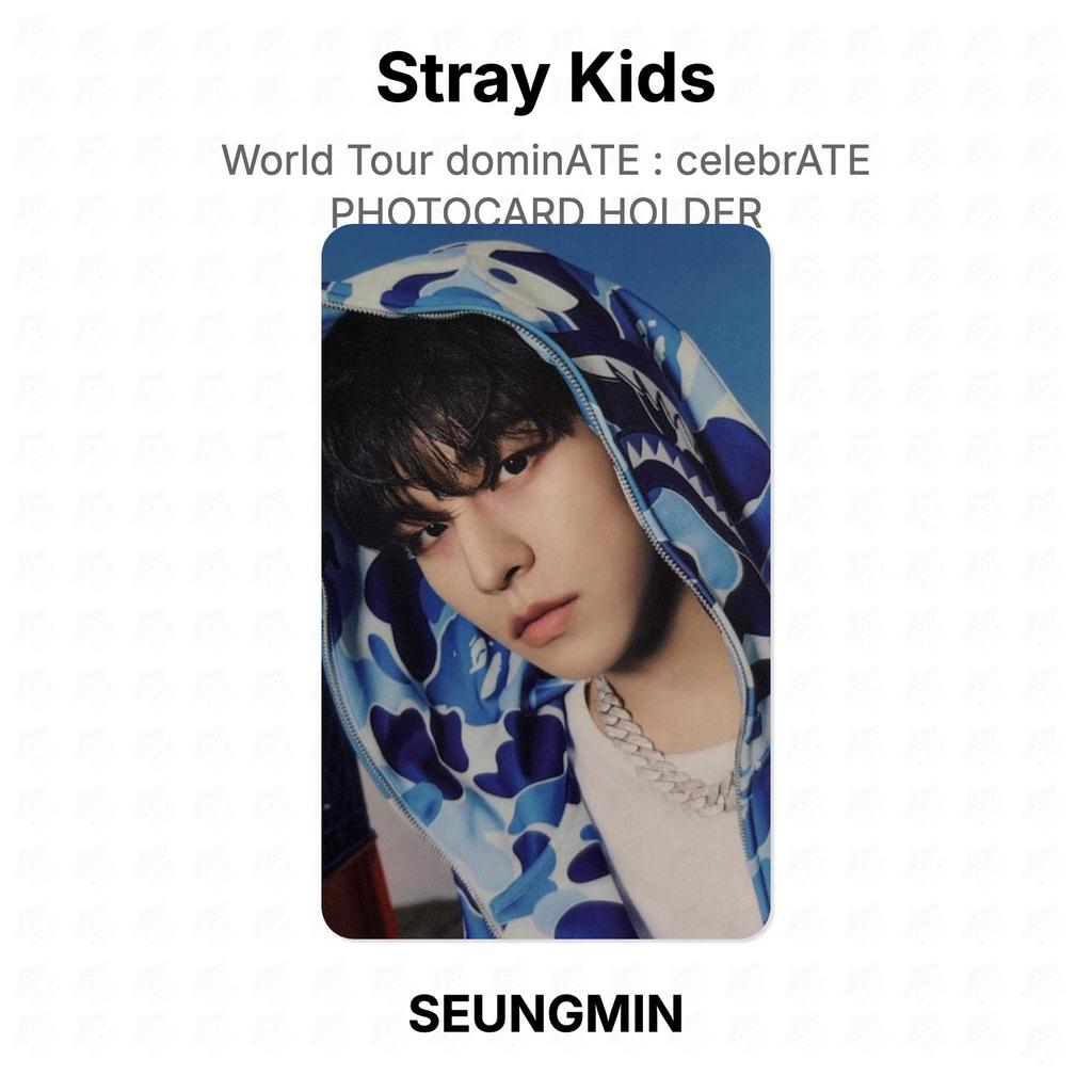 Stray Kids Dominare il Tour Mondiale : CELEBRA PORTAFOTO UFFICIALE FOTOCARTA