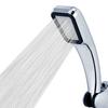 Bathroom Shower Head 300-Hole Square Hand-Held Pressurized Shower Nozzle Bath Pressurized Shower Head Water-Saving