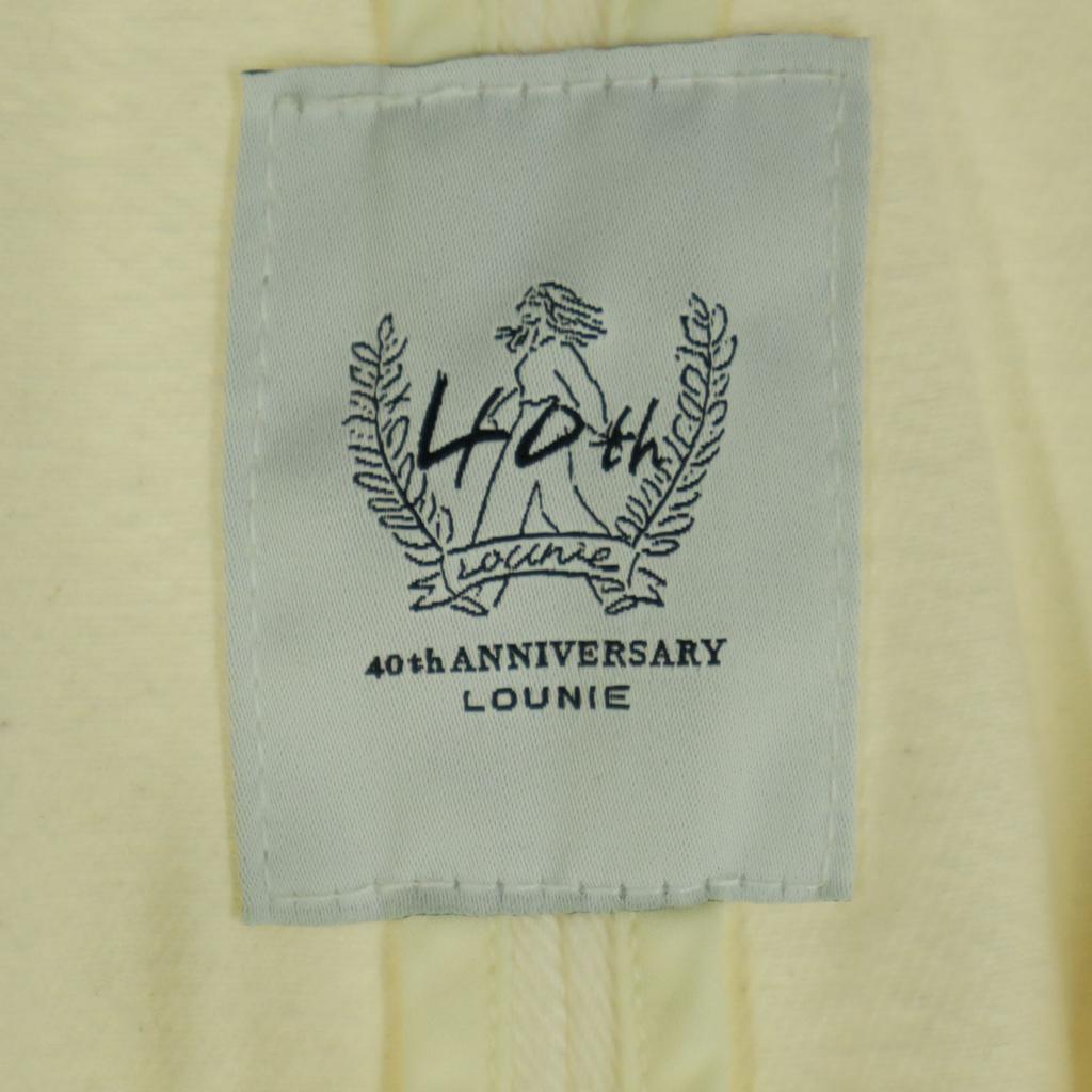 LOUNIE Long sleeve denim trench coat 36 Generation 40th Anniversary Women Used