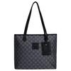 Jordan Polyester Tote Bag Shopping Bag Shoulder Bag Handbag Regular Unisex Black & Gray Jordan JD2423018AD-002