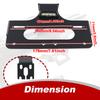 Fit For Kawasaki Ninja ZX-6R ZX6R 2009-2018 ZX-10R ZX10R 2008 License Plate Holder Bracket Rear Tail Tidy Fender Eliminator Kit