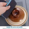 5pcs Washable Grit Sanding Sponge Polishing Pad Abrasive Sponge  Metal Wood Polishing
