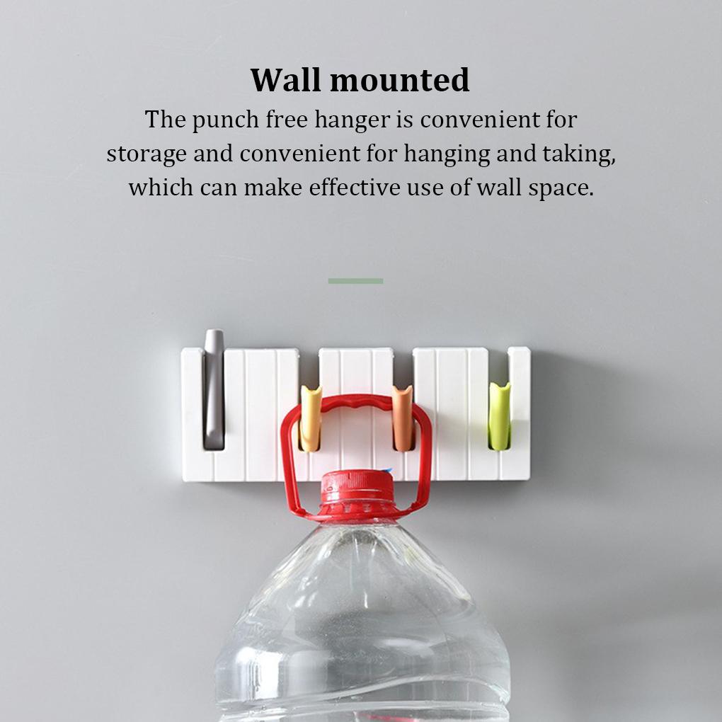 Wall Mounted Hanger Piano Shape Plastic Household Hotel Living Room Bathroom Decoration Holder Bag Keys Coat Hat Hook