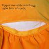 17.7In/19.7in Pillowcase Square Ruffled Pillow Sham Velvet Wrinkle Resistant Zippered Sofa Bedroom Decoration