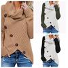 2026 Autumn/Winter Women's Long Sleeve Irregular Knit Sweater - Popular European and American Style
