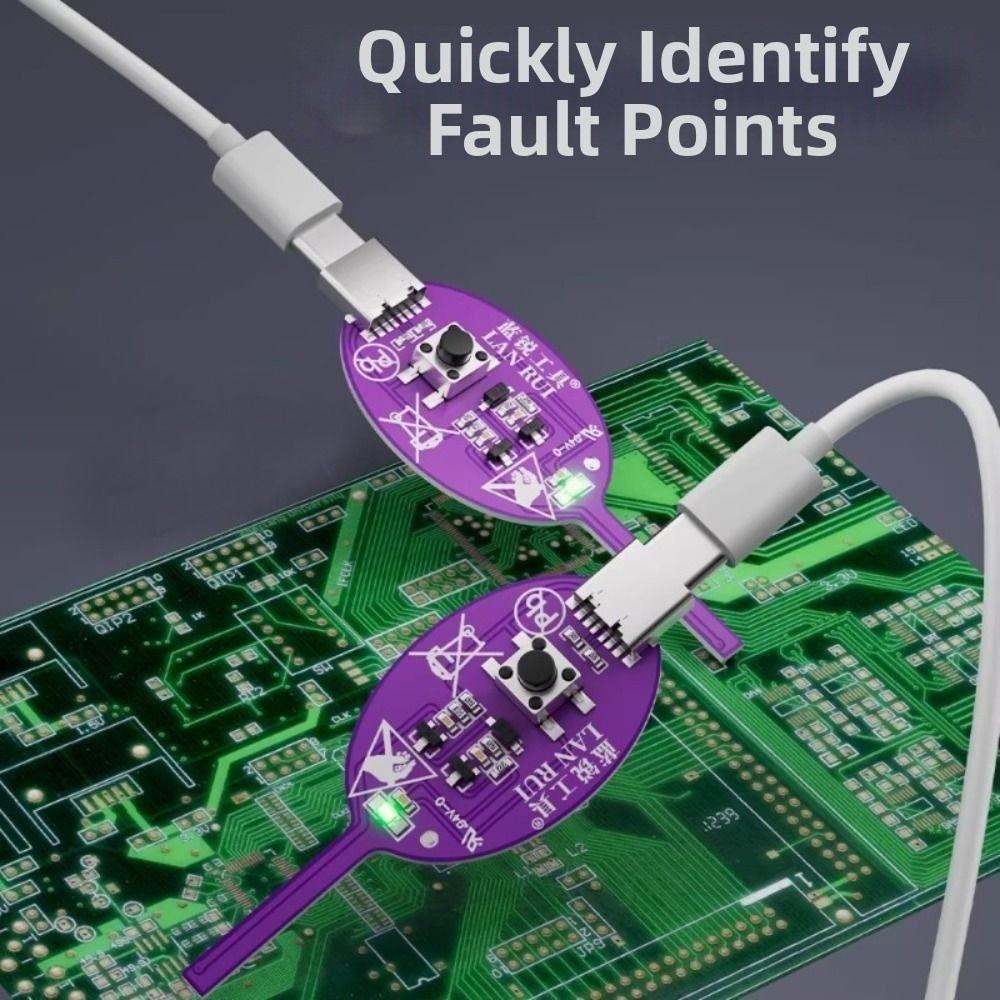 Quick Fault Check Motherboard Coil Tester Professional Inductor Detector Tool  for PC&Phone Repair