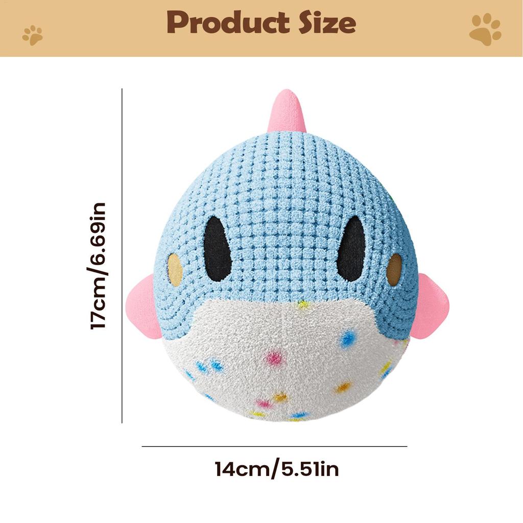 Dog Ball Animal Shaped Rolling Toy Rechargeable Automatic Moving Pet Ball For Enrichment Stimulation Boredom Fetch Chew Training