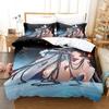 Anime Game Genshin Impact Columbina Bedding Set Duvet Cover Bed Set Quilt Cover Pillowcase Comforter king Queen Size Boys Adult