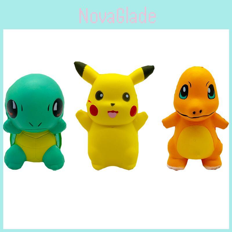 Adorável Novo Squishy Jumbo Pikachu Aliviador de Estresse Brinquedo Macio Para Diversão Sem Fim