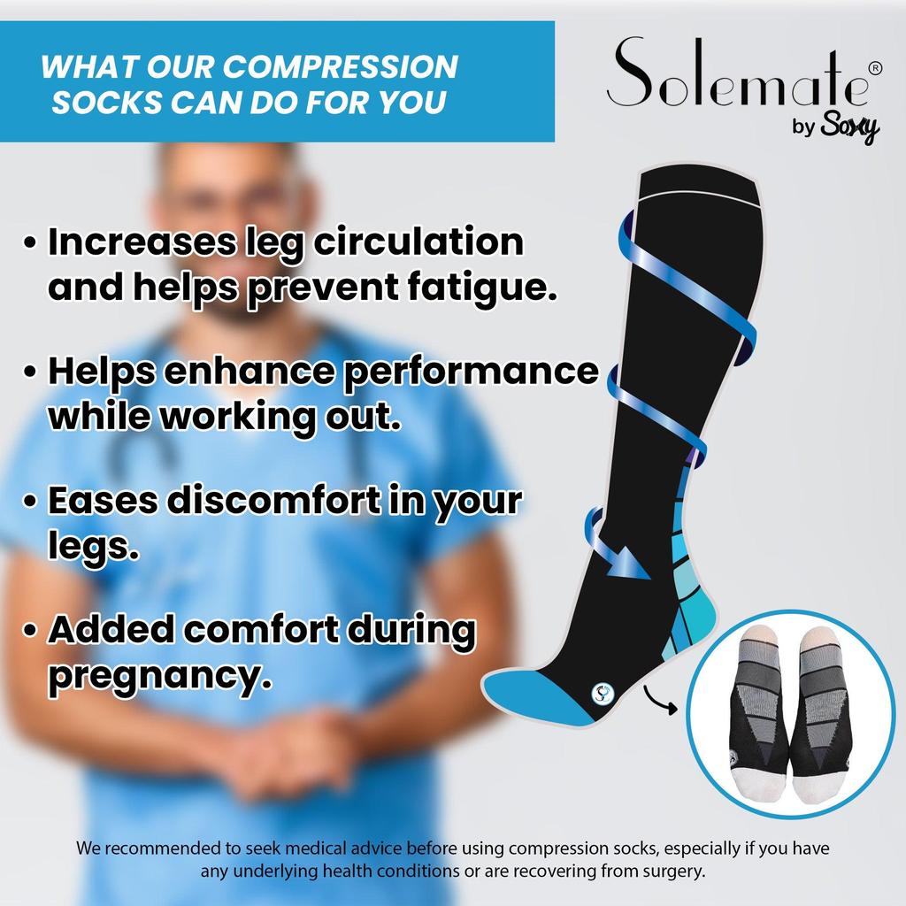 Public Dealz Men's Compression Socks