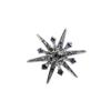 Korean Metal Star Brooch Pin Crystal Lapel Pin Men's Suit Shirt Corsage Badge Dress Collar Luxury Jewelry for Women Accessories