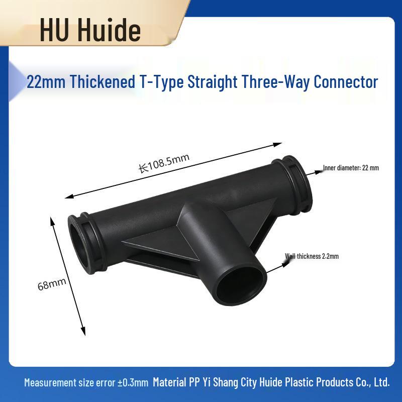 Three-Dimensional Plastic Right Angle Joint Connector for Tent and Studio Accessories
