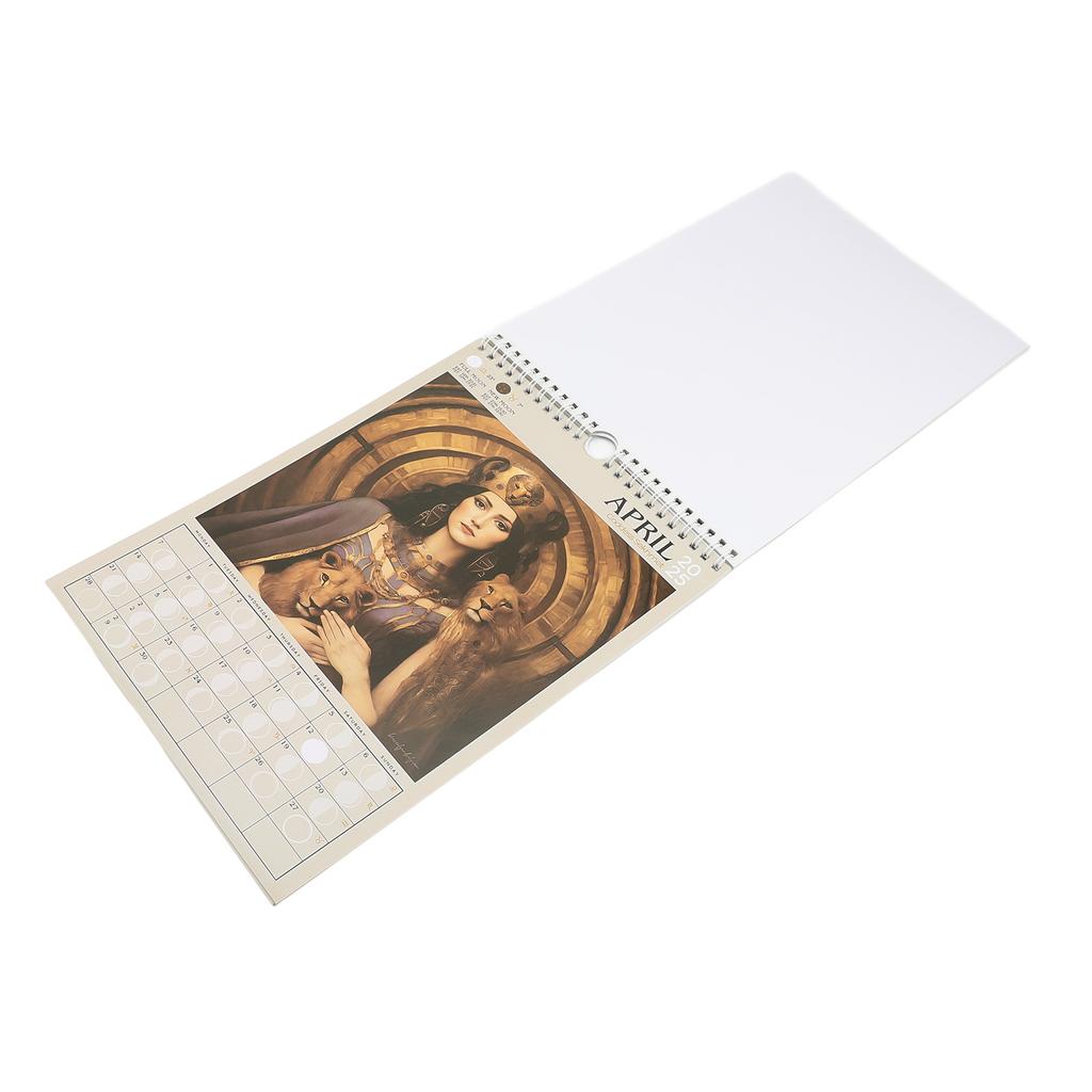 Kalendář Válečné Bohyně 2025 Plánovač Nástěnný Zábavný Závěsný Dárkový Gag Silný Papír pro Přátele