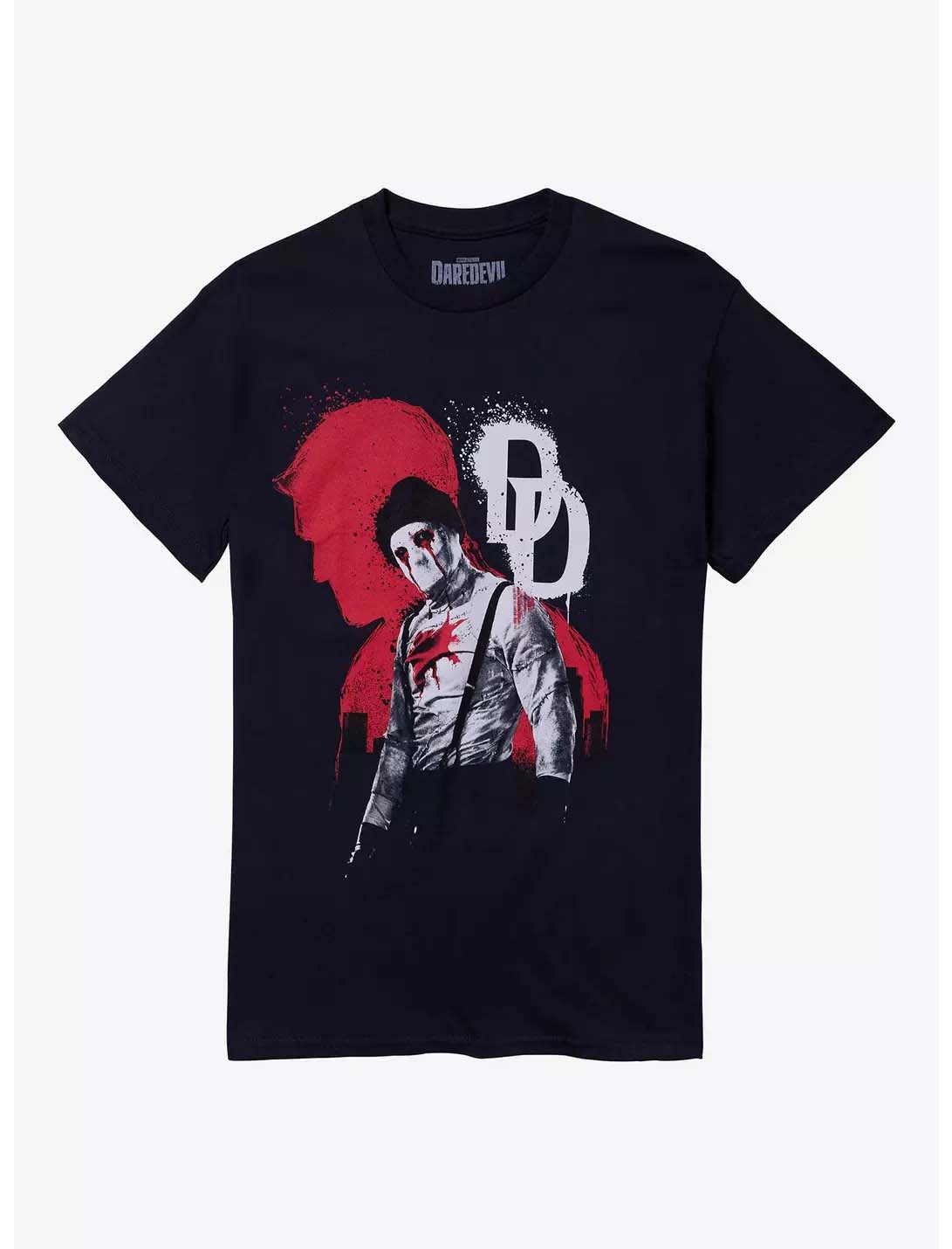 

Genuine 2026 New Daredevil: Rebirth Daredevil Muse Print Plus Size Women s Fashion Short Sleeve Loose Sports T-Shirt 4XL