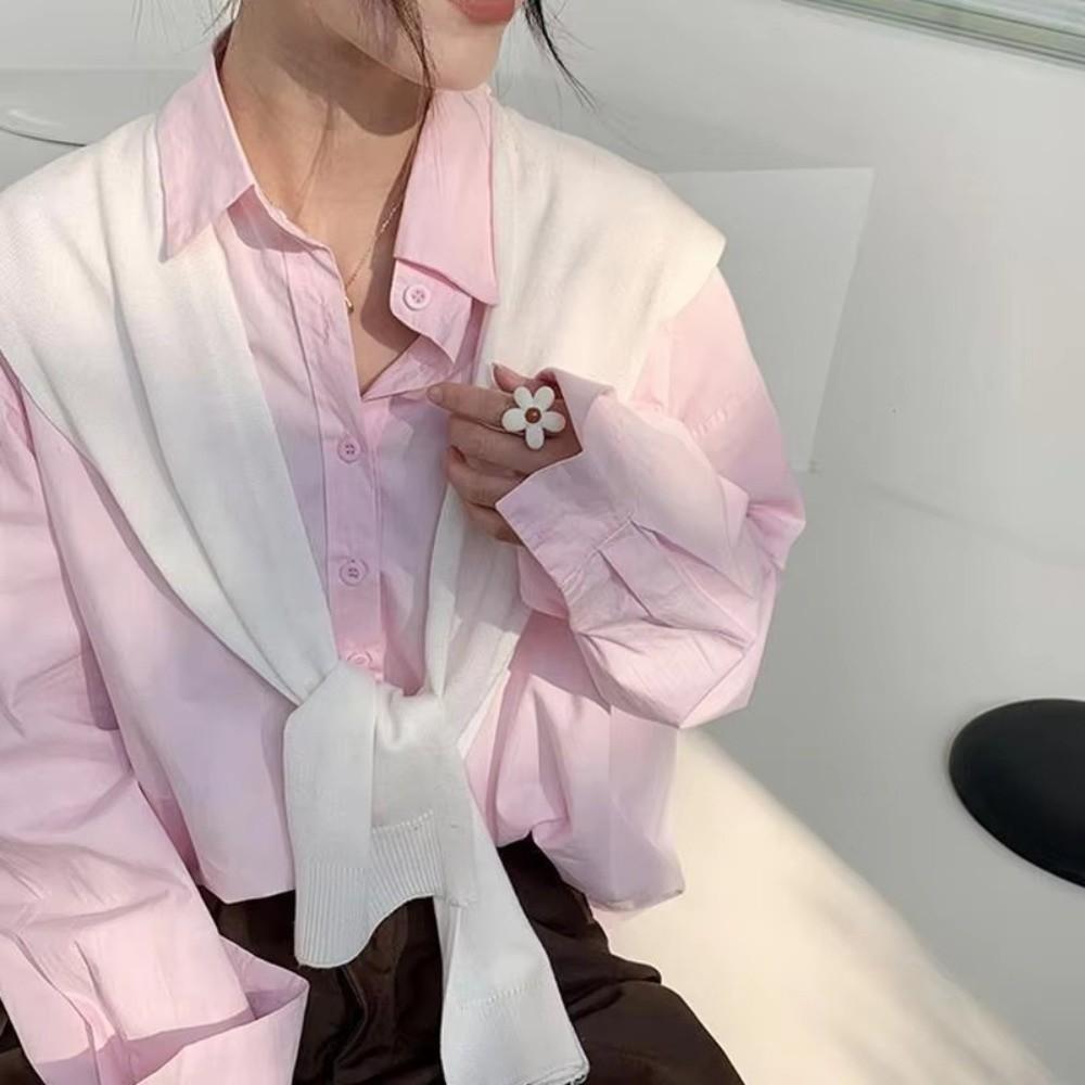 Knotted Knitted Shawl Knitted Design Knit Thin Cape Korean Style Shoulder Scarf Women