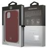 Etui do iPhone 13 Mercedes Silicone Line czerwony hardcase