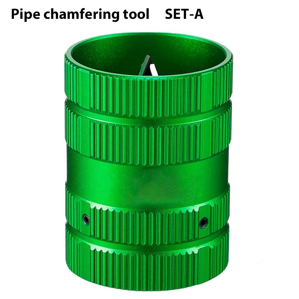 

Copper Tube/Air Conditioning Tube Burr Chamfering Die Pipe Hole Reaming Tool Deburring Knife Suitable For 1/4 To 1-5/8 Pipe