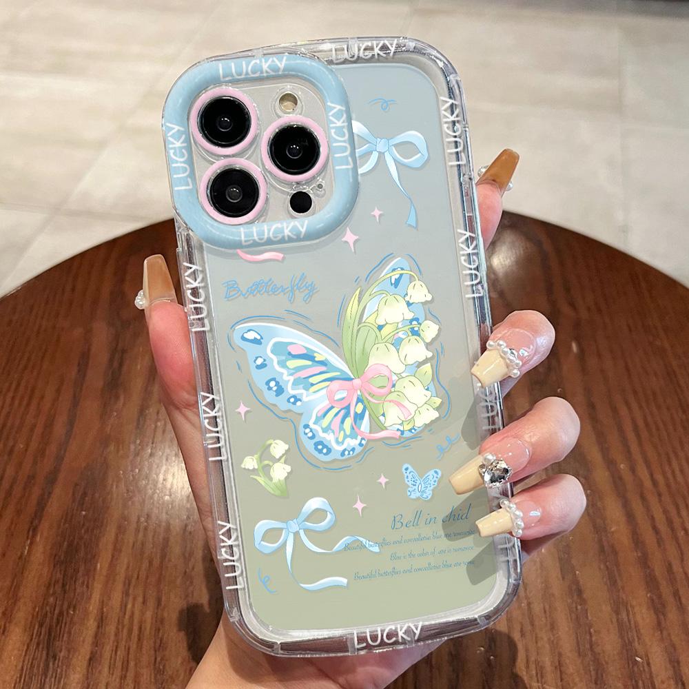 

Чехлы для мобильных телефонов iPhone 11 13 XR 15 Pro Max 12 14 Pro Max чехол для iPhone 16 7 Plus 8 Plus XS Max Мультяшный узор Защита от падений Ударопрочный iPhone 6&6s зелёный