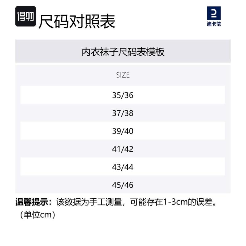 DECATHLON Run900 Anti-Friction Five-Finger Running Socks Unisex Pair Black