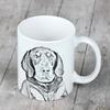 Black and Tan Coonhound I - Cup with a Dog, Personalized Cup with a Print, a Classic Gift for Everyone from the Art-Dog Brand