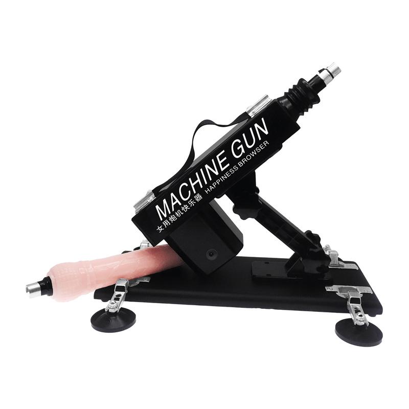 Automatische Telescopische Sexmachine, Sterke Kracht, Handzame Vibrator Massage Gun, Dildo en Erotische Accessoires voor Volwassenen